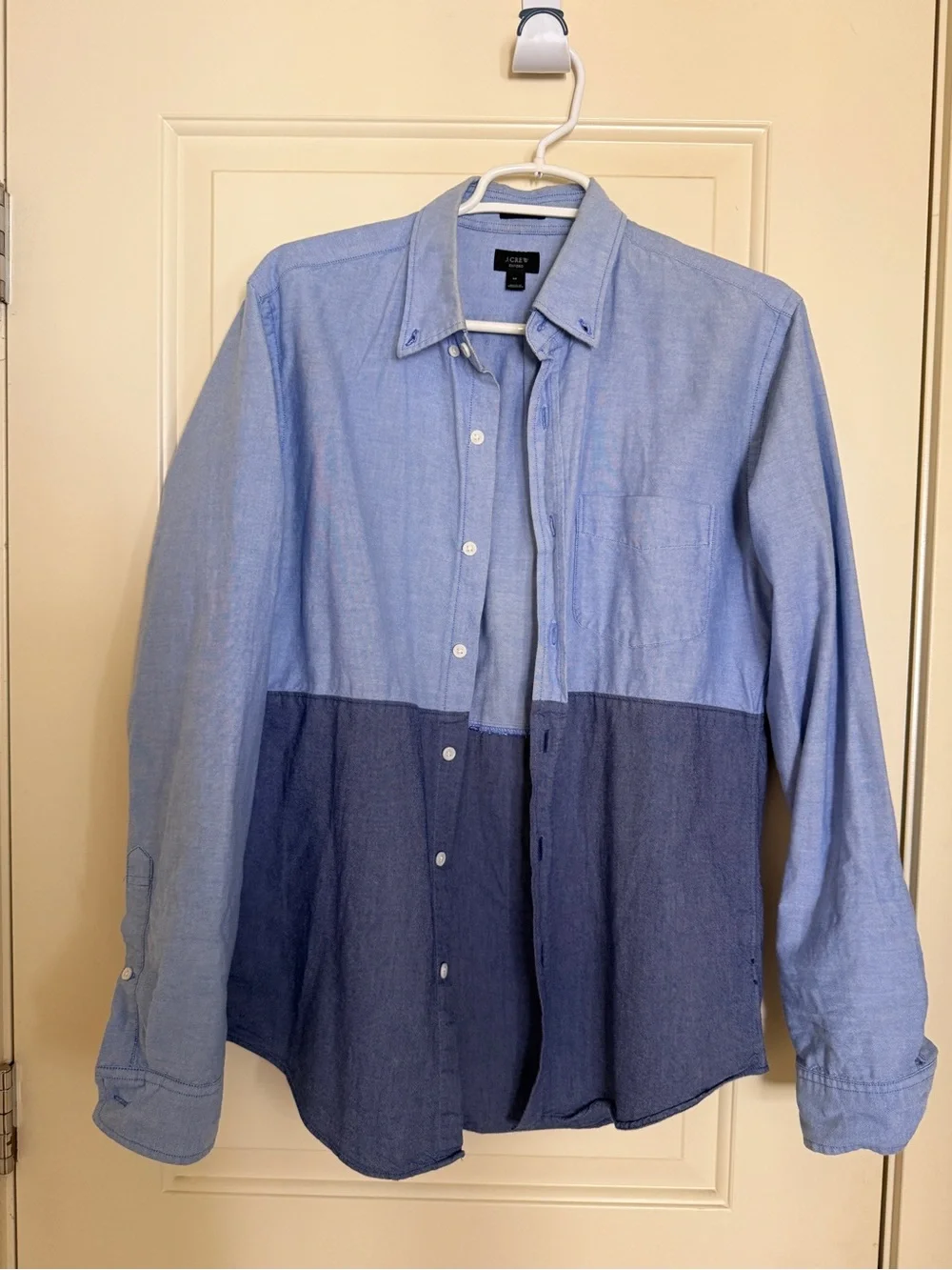 J. Crew Light Blue Oxford Slim Fit Button-Down Shirt